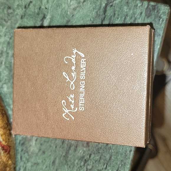 NWT Kate Landry Sterling Silver Gemstone Earrings - Picture 5 of 6